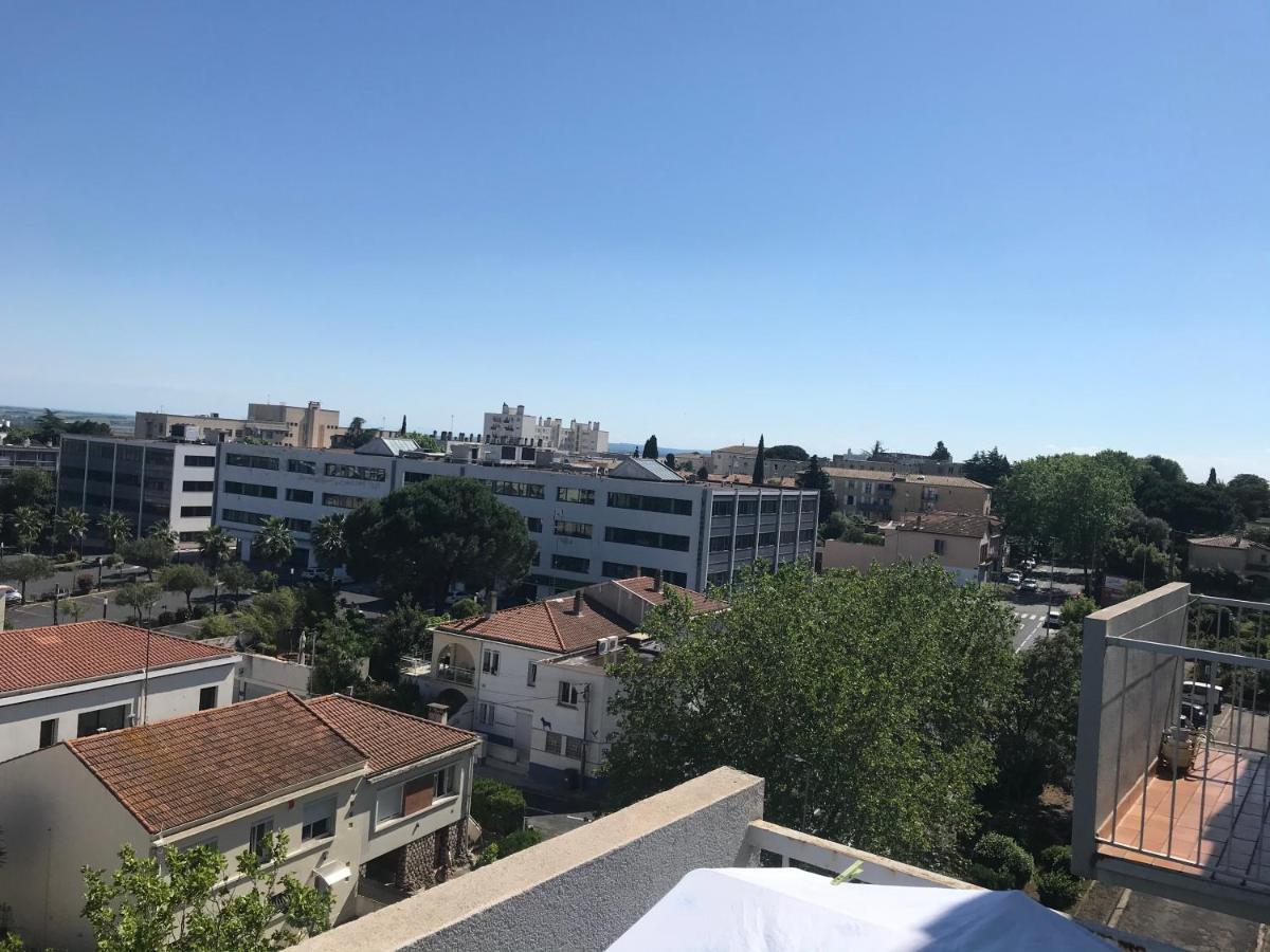 Bel Appartement Avec Vue Et Parking Prive Beziers Exterior photo